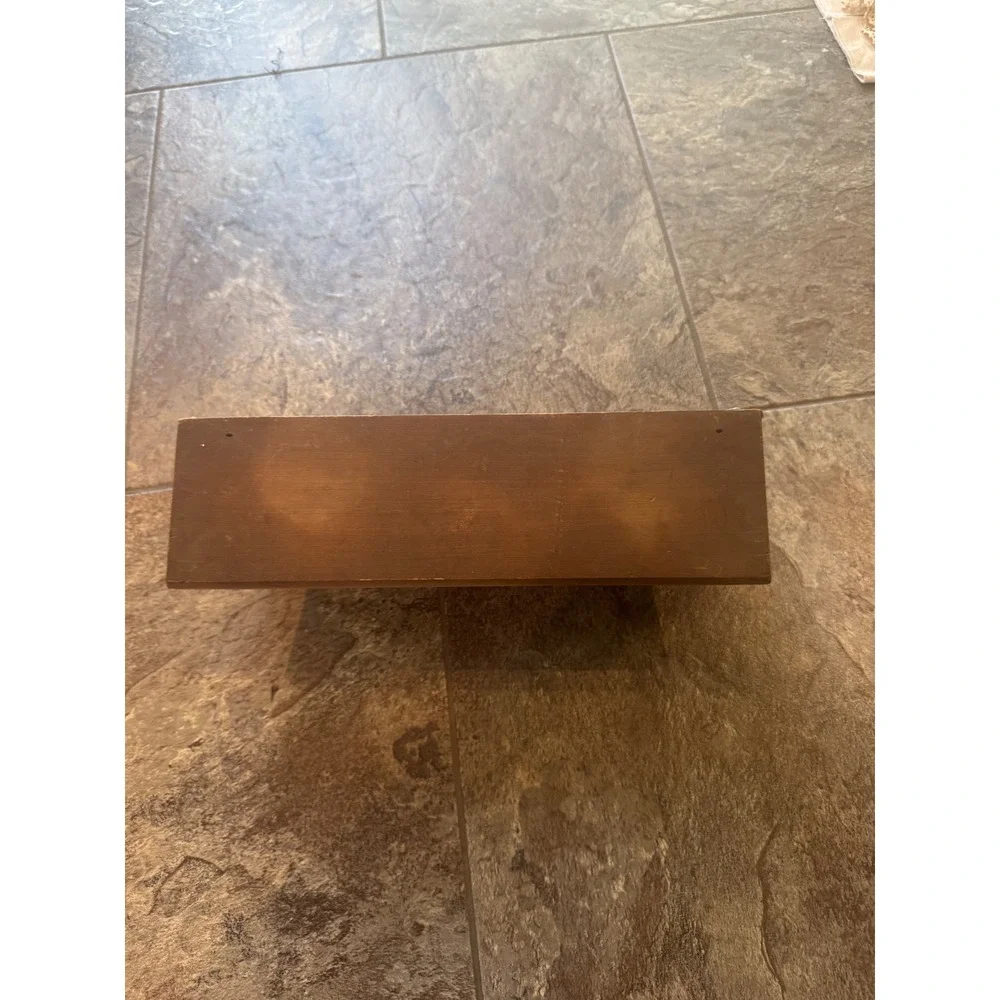 Vintage Rustic‎ Farmhouse Watermelon Wooden Wall Shelf with Peg kitchen decor